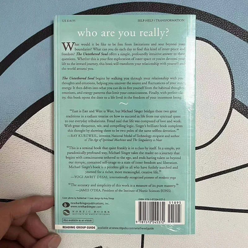 The Untethered Soul By Michael A. Singer The Journey Beyond Yourself Novel #1 New York Times Bestseller Paperback Book