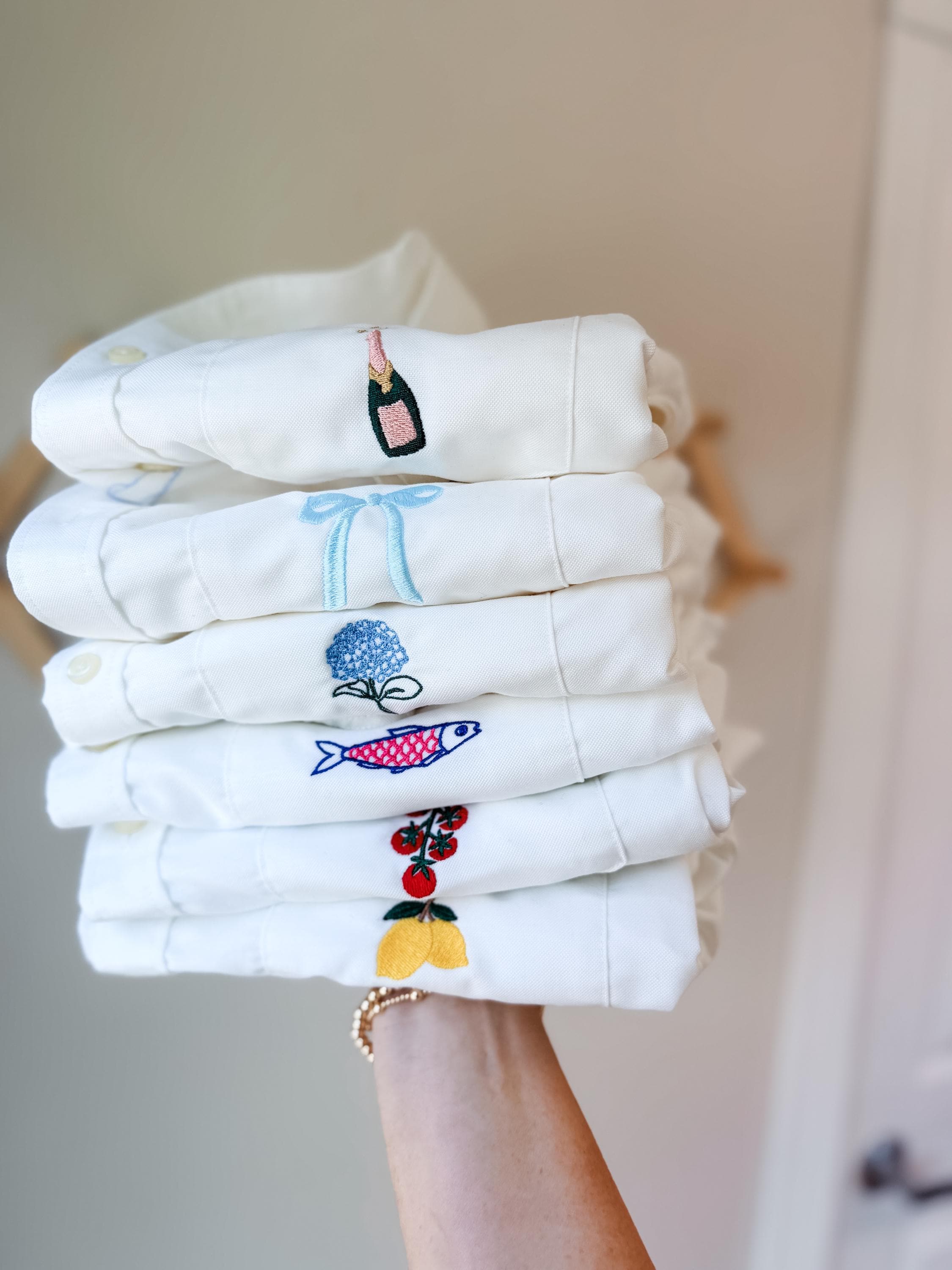 Icon Button Up Shirt With Personalized Pocket Detail, Shirts for Bridal Party, Mini Monogram Coastal Oxford